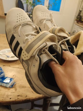 Chaussures d'haltérophilie Adidas Powerlift pointure 46 d'occasion