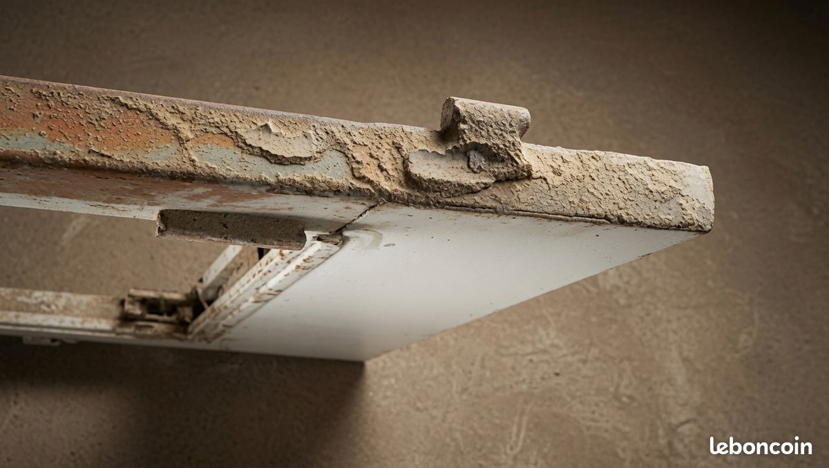 Porte / Grille de sécurité en métal lourde – 185,5 x 82 cm (image 3)