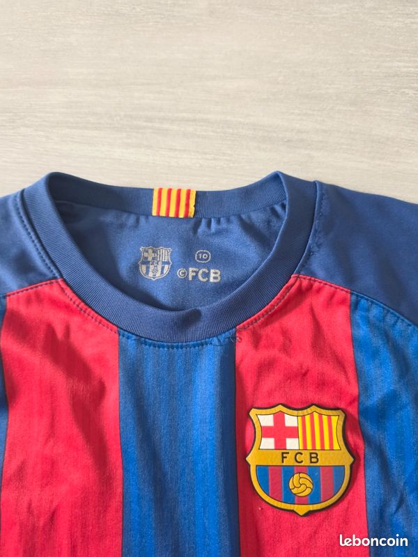 Maillot FCB Barcelone Messi taille 10 ans (image 2)