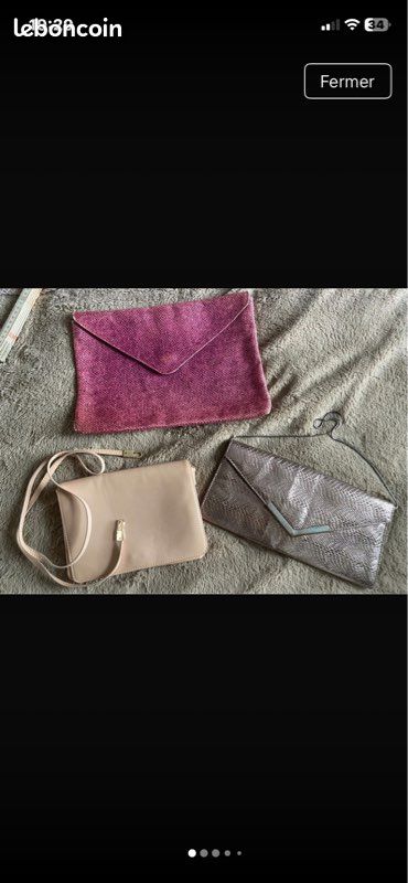 Lot de 3 pochettes sac (image 1)