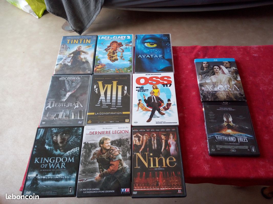 Dvd alice au pays des merveilles,freddy,wolman,monsters,volt,esther,komodo,momie,la nuit du muse etc (image 2)