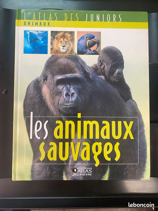 Livre documentaire sur les animaux sauvages Atlas (image 1)