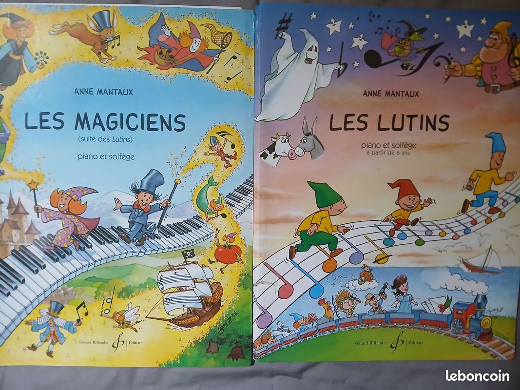 Partitions de piano les magiciens-les lutins (image 1)