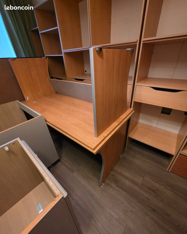 Bureaux État correct : Lot de 2 ou à l'unité – 160x80x65 (image 1)