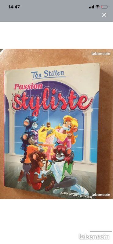 Tea Stilton 4 livres Le concert de coeur Passion styliste Le journal intime de Colette Un projet top secret (image 5)