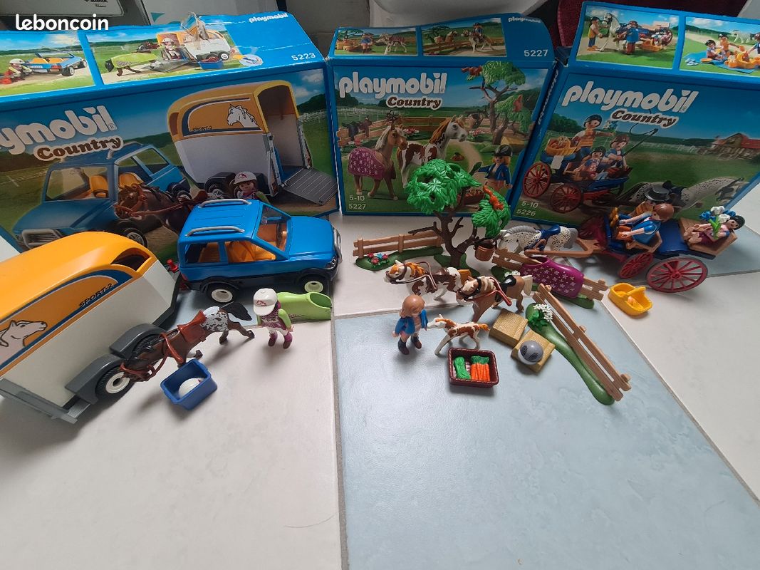 Playmobil country 5223 5226 et 5227 (image 1)