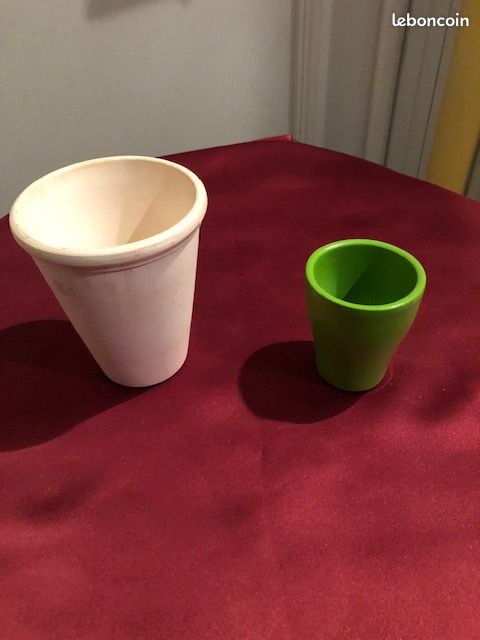 Lot de 2 pots (image 1)