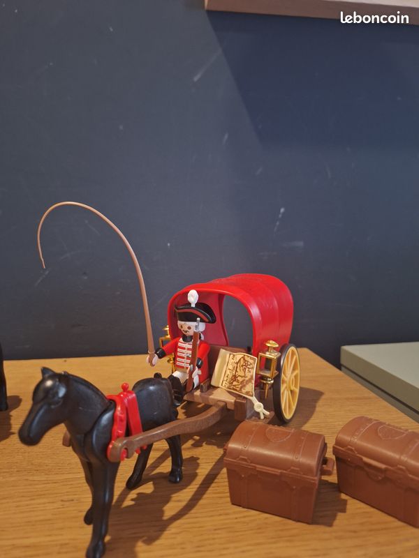 Figurine Playmobil Custom - Dragon à Cheval 1er Empire Napoléon, Capote N12