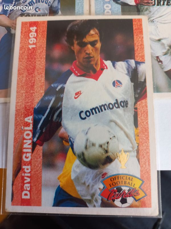 CARTE LEGENDE PANINI C14 RAI PSG 50 ANS EUR 2,00 - FR