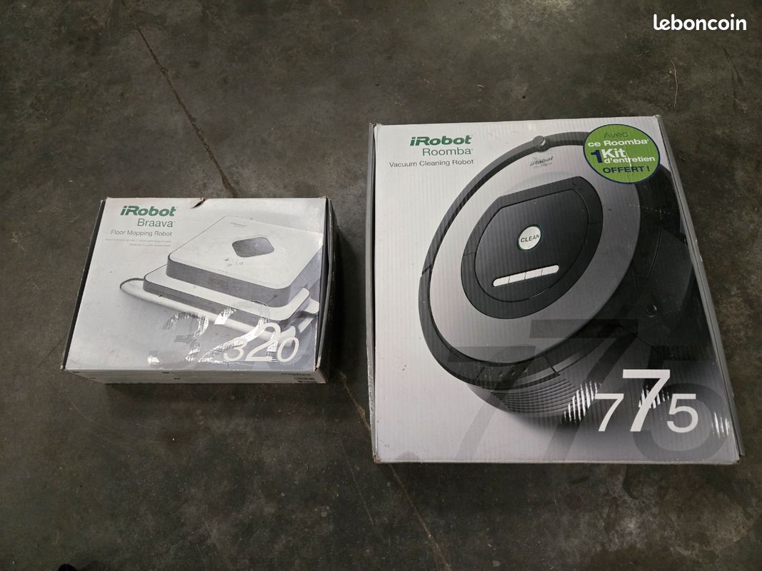 Aspirateurs irobot laveur irobot vaporeto (image 2)