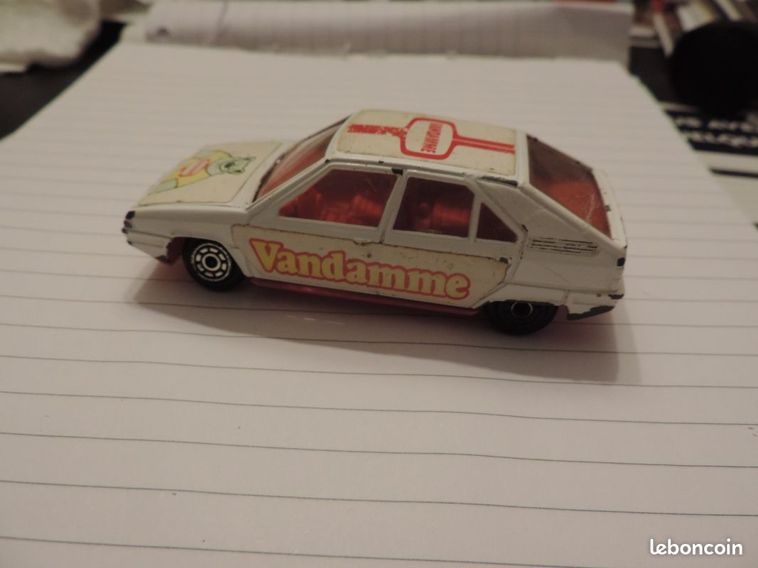 JETCAR DE NOREV - CITROEN BX - VEHICULE PUBLICITAIRE - ECHELLE : 1/43 ème (image 7)