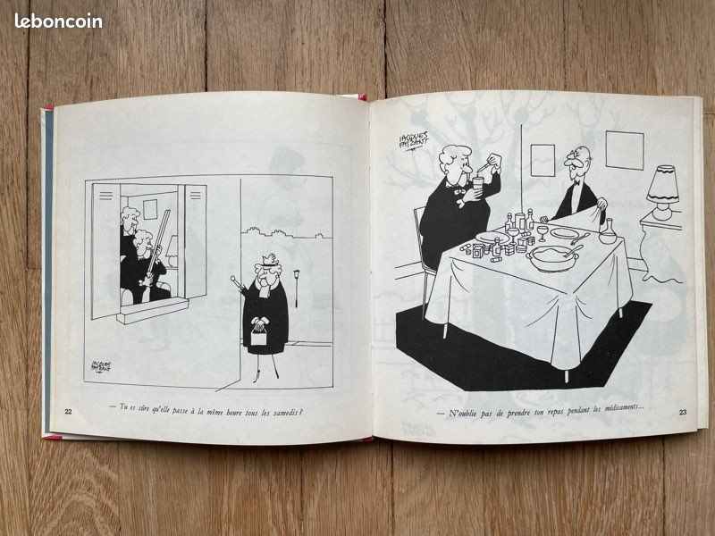 BD Jacques Faizant 'Les Vieilles Dames Et Les Loisirs' 1984 - Dédicacée, Humour, Franco-belge, BE++