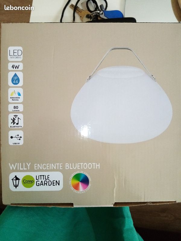 Grande enceinte bluetooth + Lampe nomade NEUVE (image 6)