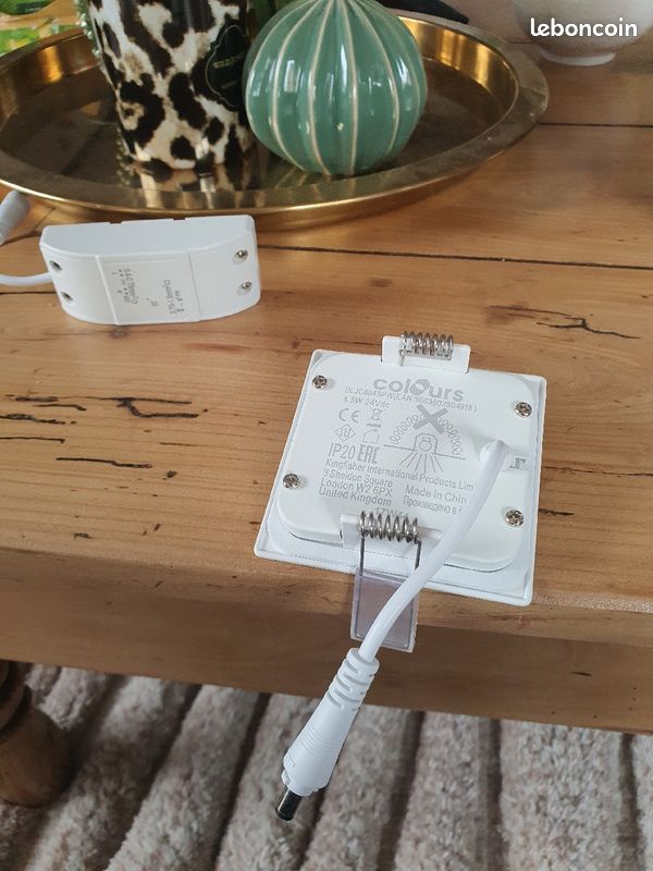 Spot led lot de 3 neufs (image 2)