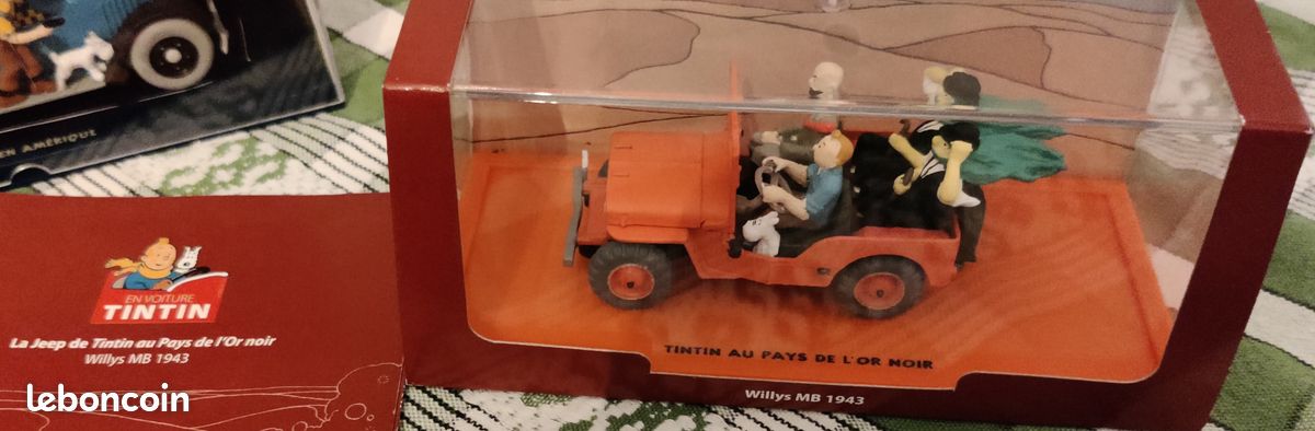 Édition atlas 1:43 - Model car (22) - Tintin voitures miniatures - Tintin - auction online Édition atlas 1:43 - Model car (22) - Tintin voitures miniatures - Tintin - auction online