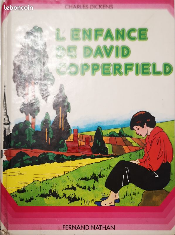 Lot de 3 livres Contes de Grimm+Le dernier des Mohicans+L'enfance de David Copperfield (image 1)