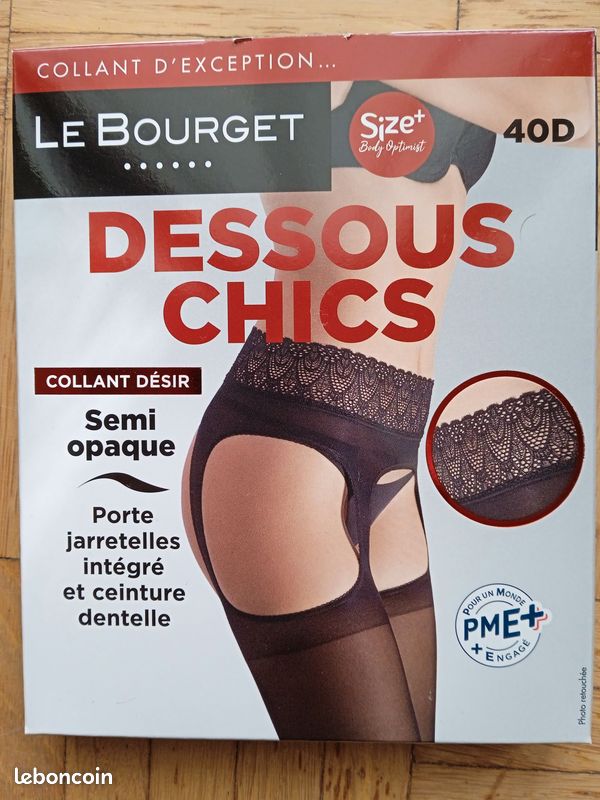 Dentelle Collant Porte Jarretelle Le Bourget Collant Le Bourget T2