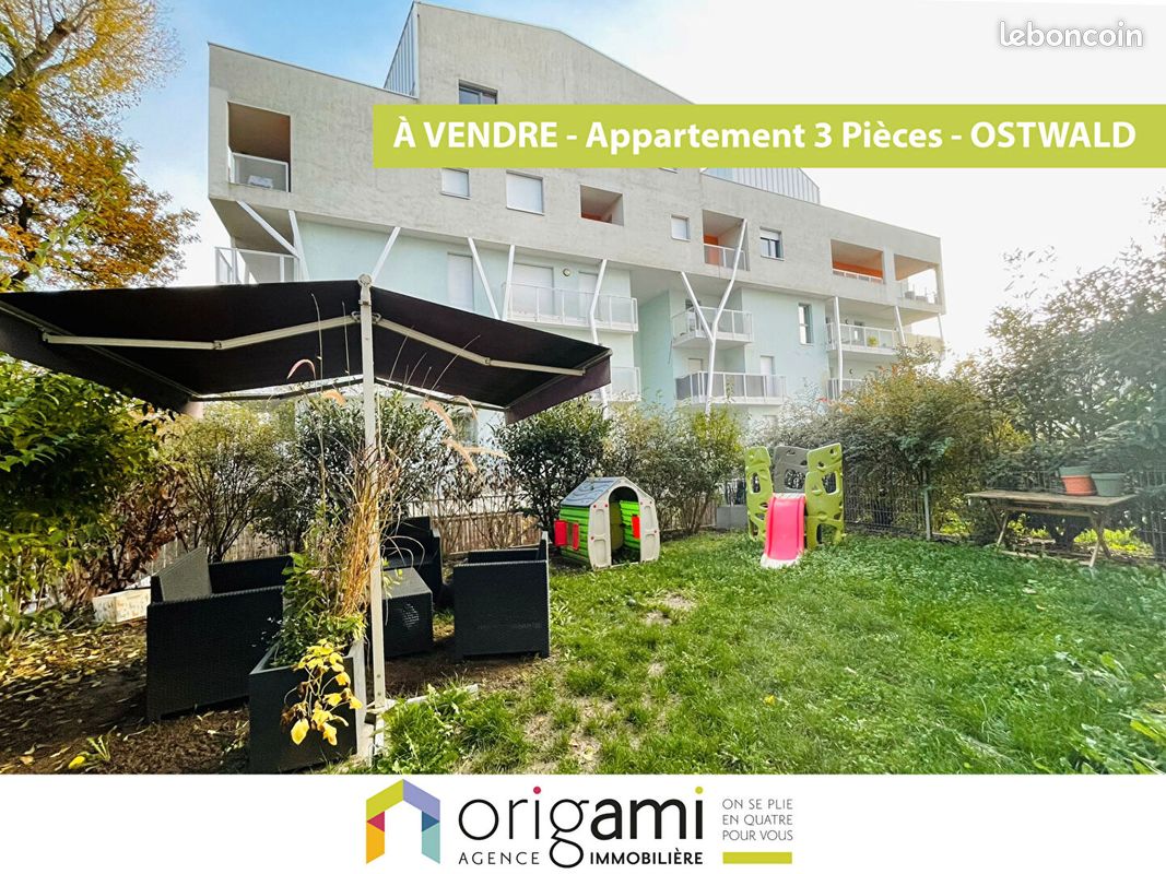 Appartement 3 pièces 63 m² · à Ostwald · 63 m² · 239 000 €