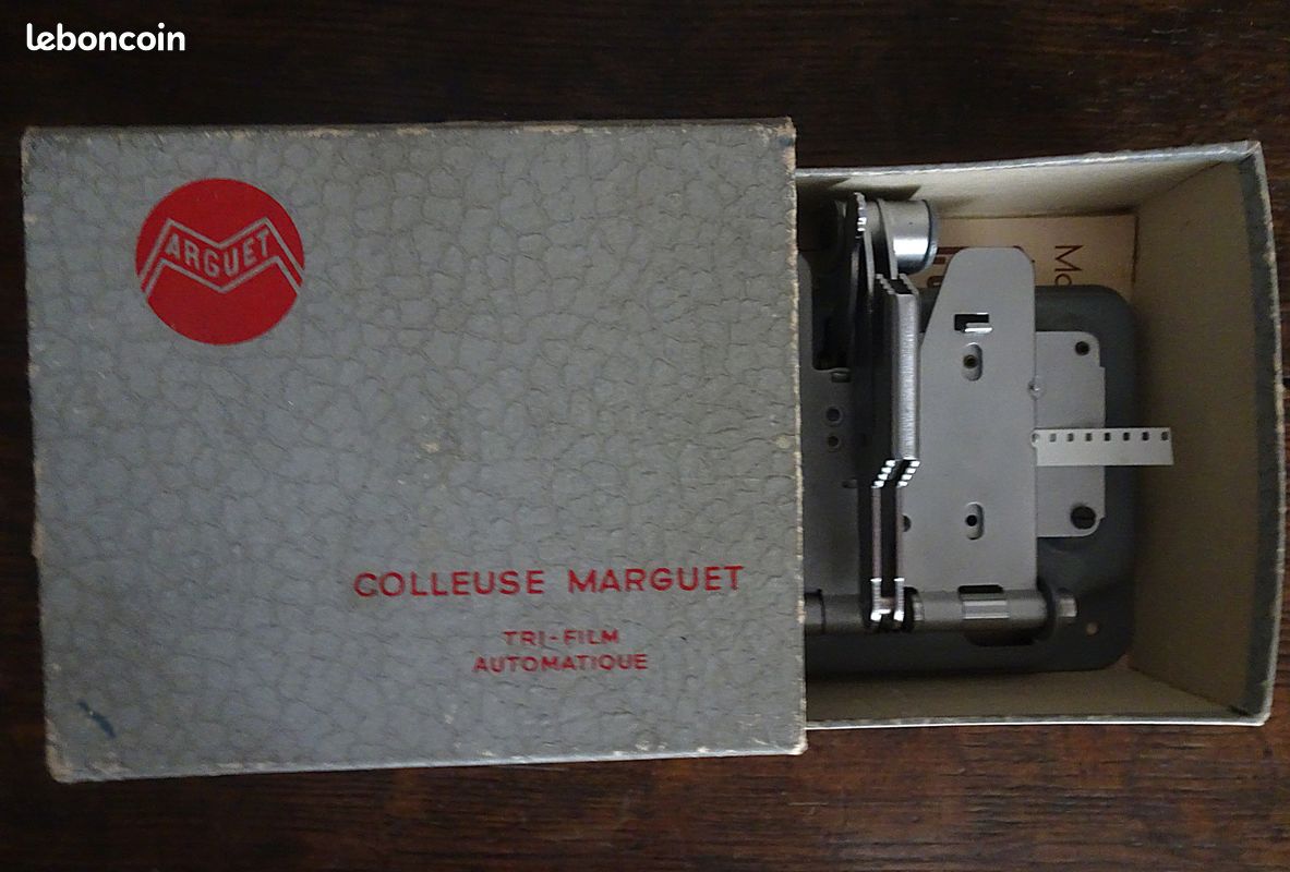 Colleuse automatique tri film formats 8 mm, 9,5 mm et 16 mm. Marguet (image 4)