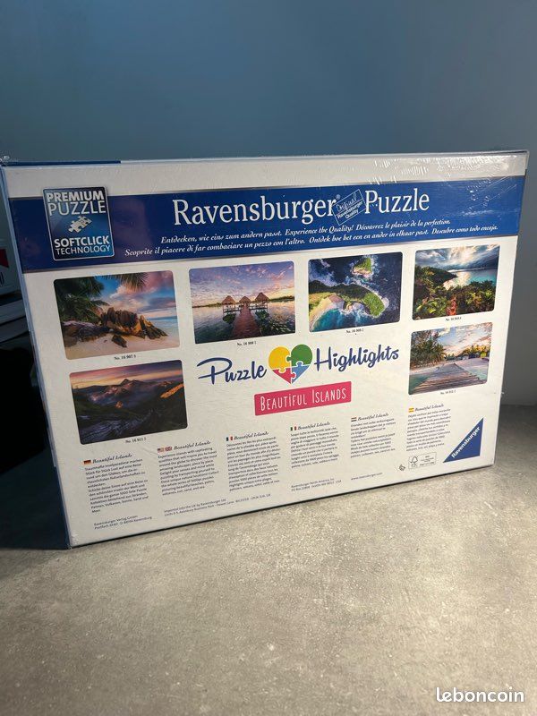 Ravensburger Puzzle Scellé 16907 Beautiful Island's Karibische Insel 17+Jahre (image 3)