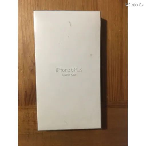 Apple - (PRODUCT) RED - coque de protection pour téléphone portable - cuir - rouge (image 1)