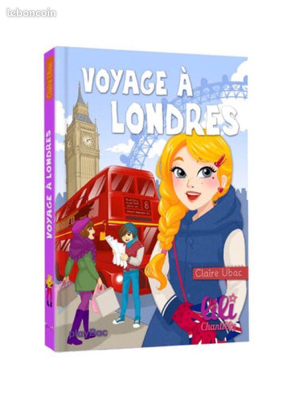 Livre voyage à Londres Lili chantilly (image 1)