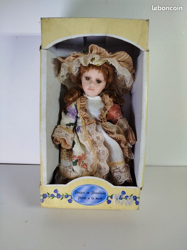 Poupée En Porcelaine Paul Collection - Fille - Vintage 1990 - Occasion USA