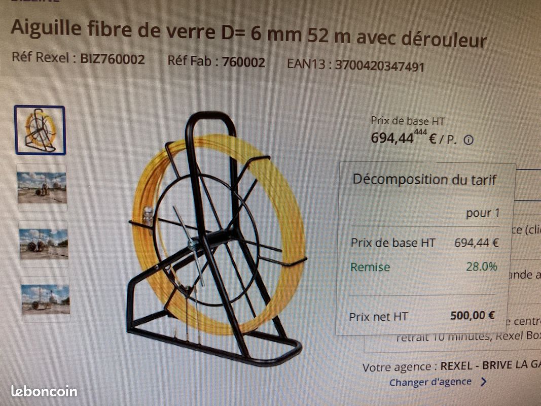 Aiguille fibre de verre (image 2)