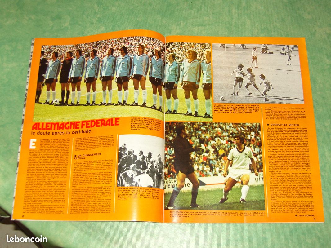 MIROIR DU FOOTBALL n° 246 1975 avec le poster EUR 8,99 - PicClick FR