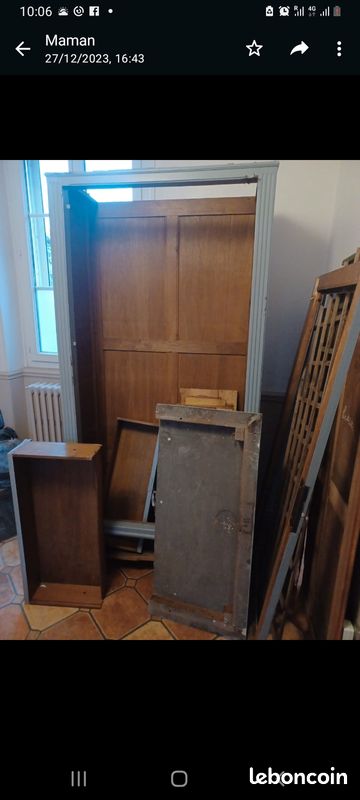 Armoire parisienne avec miroir (image 4)
