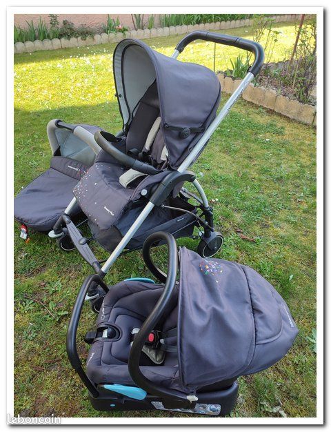 POUSSETTE TRIO « BEBE CONFORT STREETY « Occasion Équipement bébé