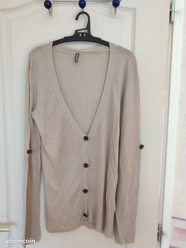 Vêtements Gilet Femme Naf Naf Vêtements Naf Naf Blanc Modalova