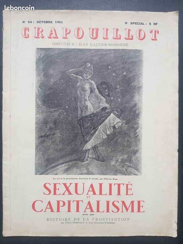 Crapouillot N 54 octobre 1961 sexualité et capitalisme (image 1)