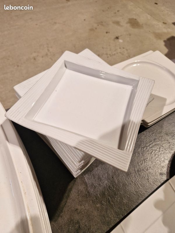 Lot d'assiettes à dessert ou entrée (image 5)