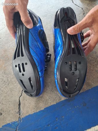 Chaussures VTT Shimano S-Phyre XC902 Bleu - , vélos et accessoires