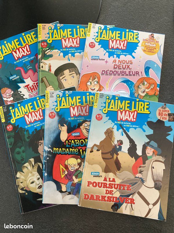 J’aime lire Max 9/13 ans lot de livres (image 1)