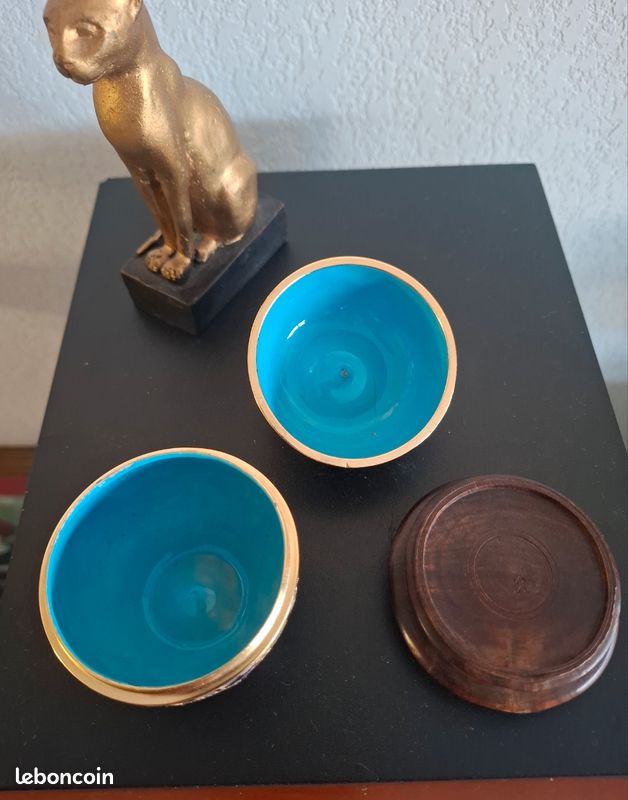 Boîte en émail cloisonné en forme de pomme 🍏 (image 8)