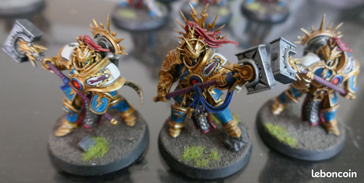 Paladins Prosecutors Gryphound Vanguard Hunters Stormcast Eternals peints et aimantés warhammer aos (image 1)