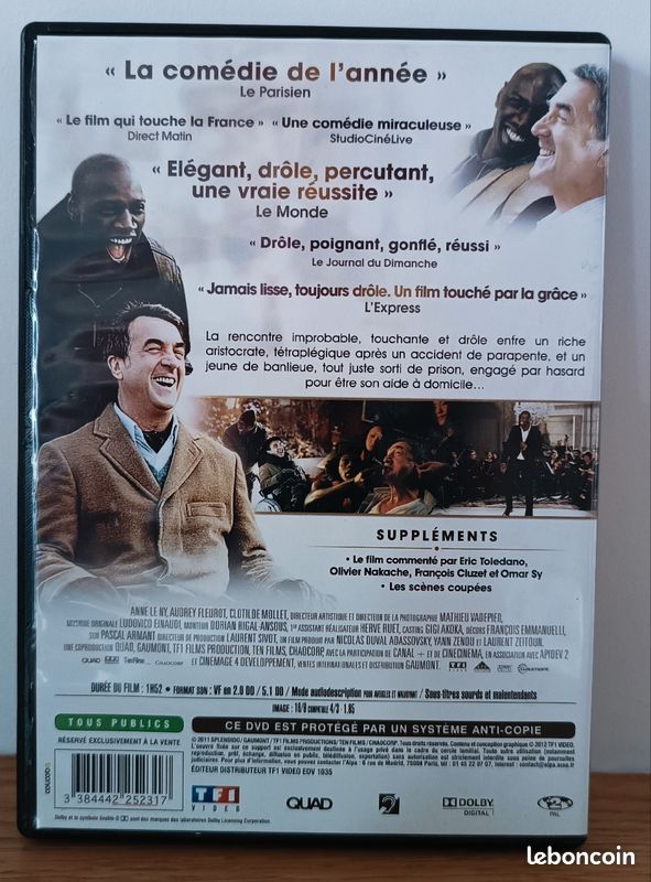 DVD Intouchables (image 2)