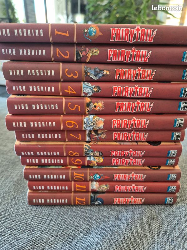 Fairy tail manga 1 à 12 (image 2)