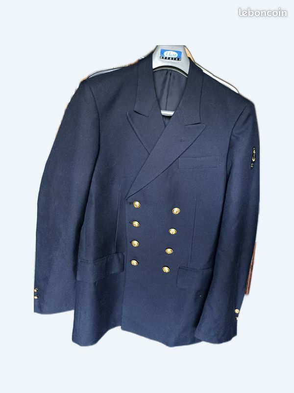 Veste Officier Marine Homme Veste Officier Marine Années 80 - Main Image