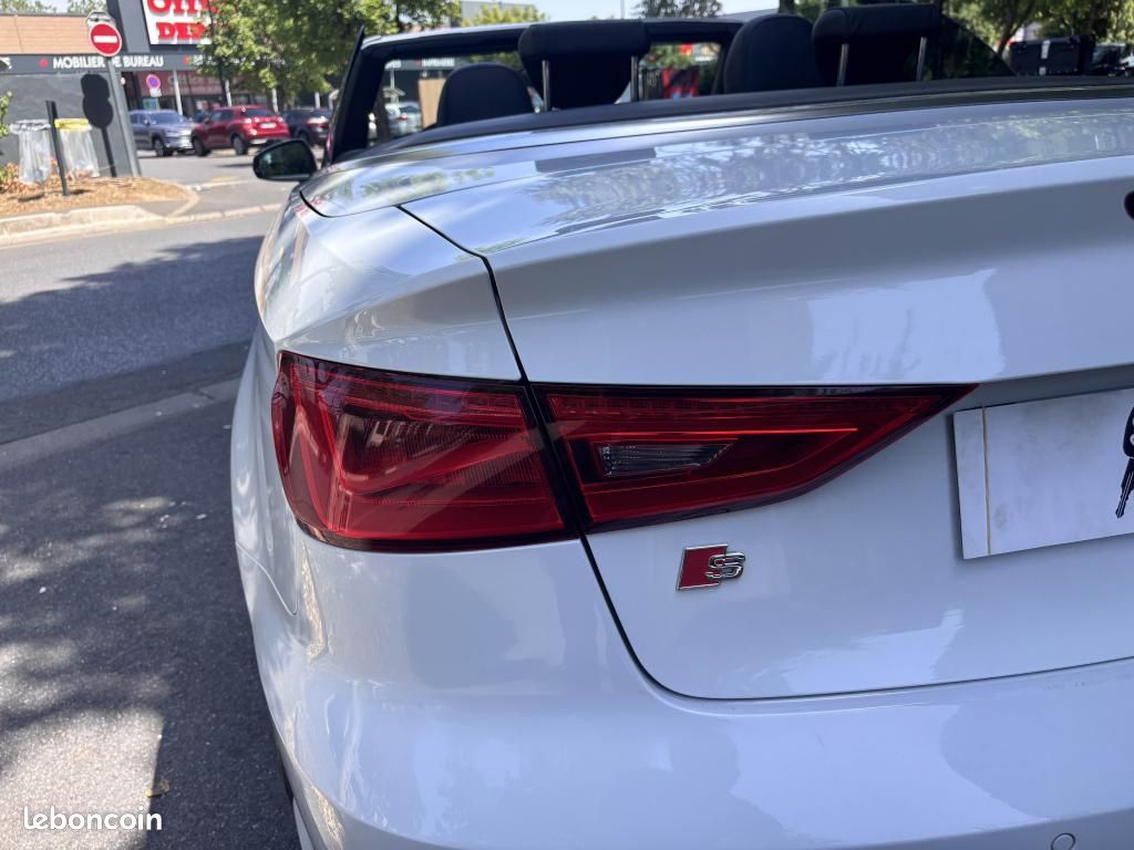 AUDI A3 Cabriolet 2.0 TDI - 150 - BV S-Tronic 8V CABRIOLET S Line (image 13)
