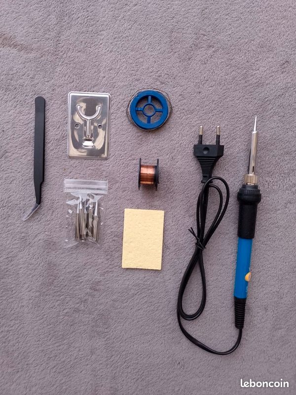 Poste a souder,Kit de fer à souder électrique numérique 60W,température