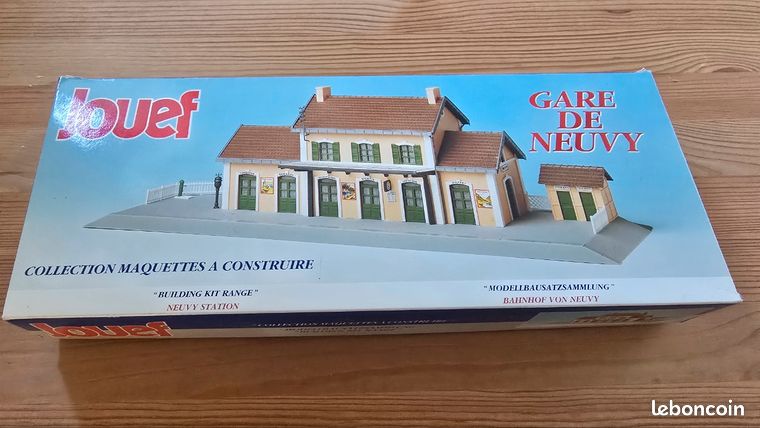Gare Jouef HO Maquette 122C André Porte - Neuvy - Montée D'occasion 1962