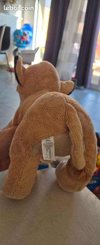 Peluche simba roi lion (image 3)