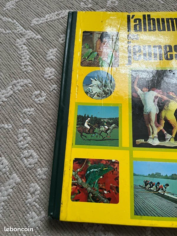 Lot de 4 livres/albums/encyclopédies anciens sur la découverte - Bon état (image 10)