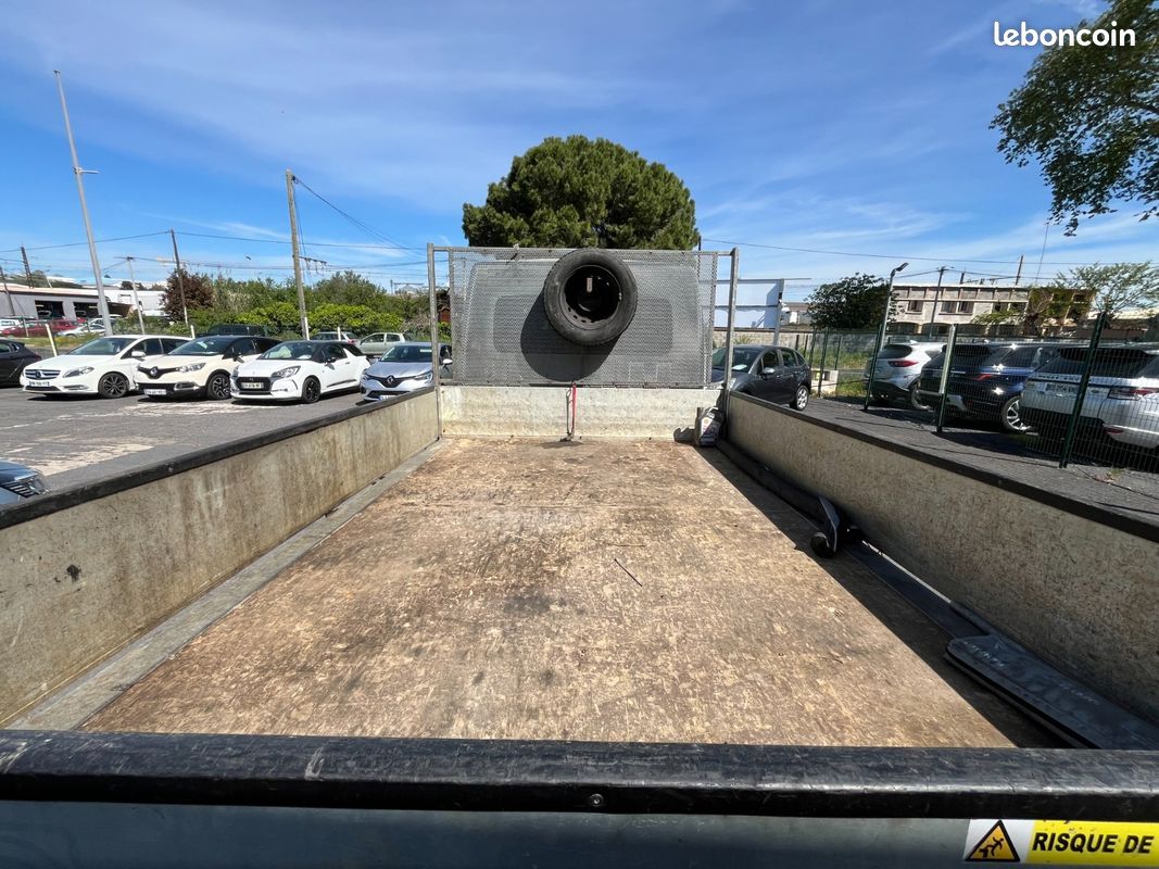 Renault MASTER III BENNE CABINE RALLONGER PLATEAU L3H1 3,5t 2.3 DCI 130CV 7 PLACES (122 000 KMS ) MOTEUR A CHAINE TVA RECUPERABLE (image 5)