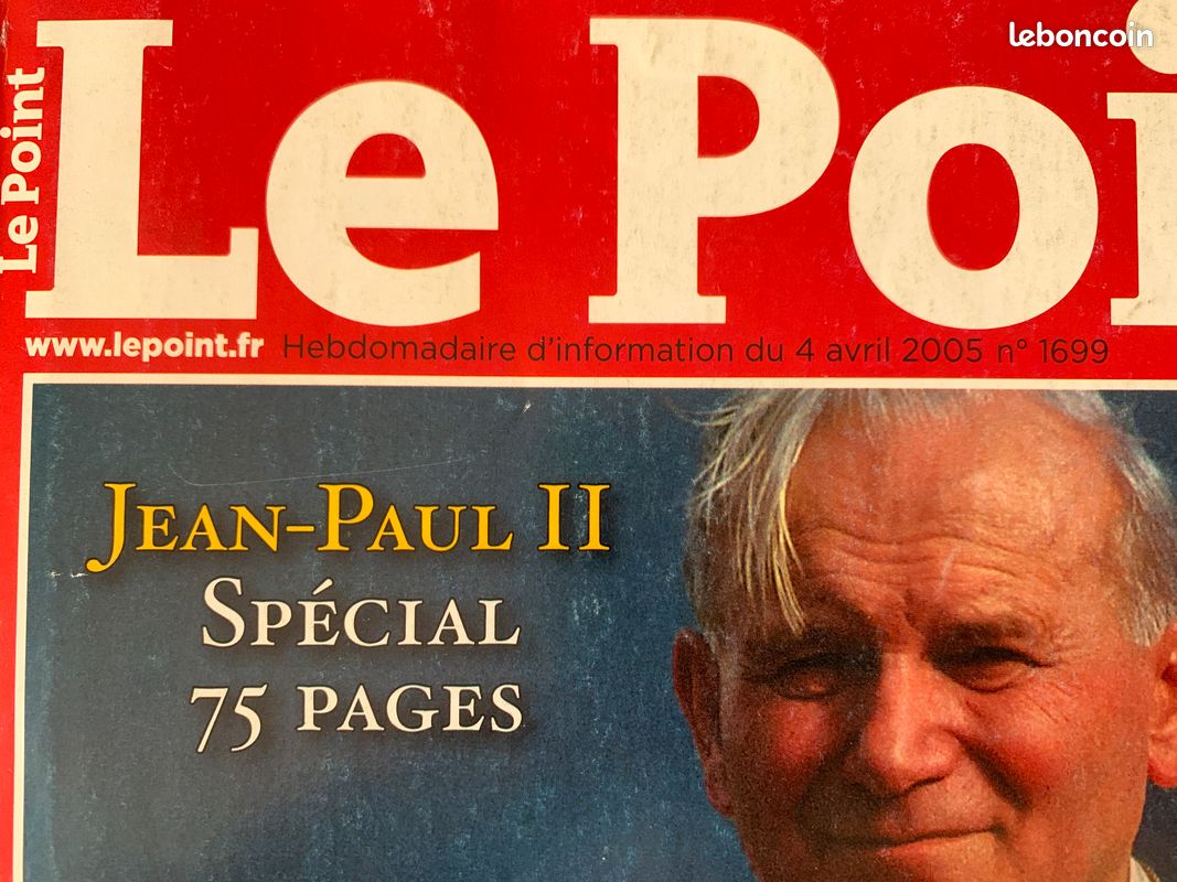 Magazine le point jean paul ii avril 2005 (image 3)