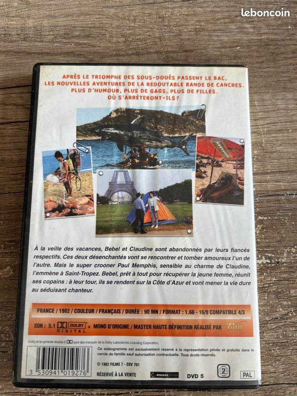 DVD Les Sous-Doués en vacances – Claude Zidi (1982) (image 2)