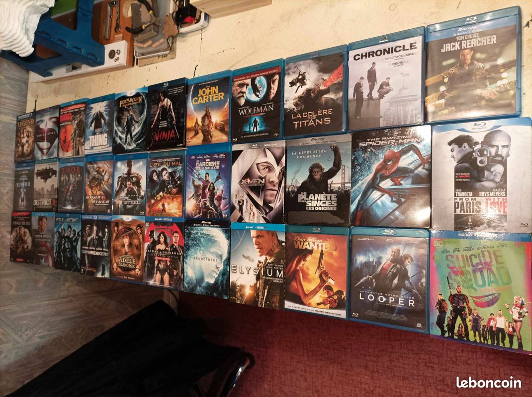 Lot de 62 blu-ray (image 1)